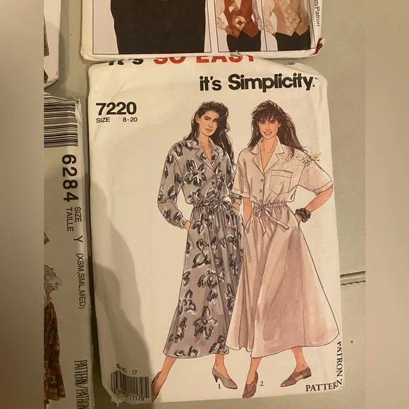 6 vintage sewing patterns - Picture 1 of 6